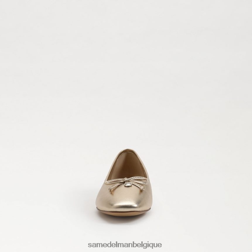 ballerine prairie Sam Edelman femmes feuille d'or JZ0XZ0172 chaussure