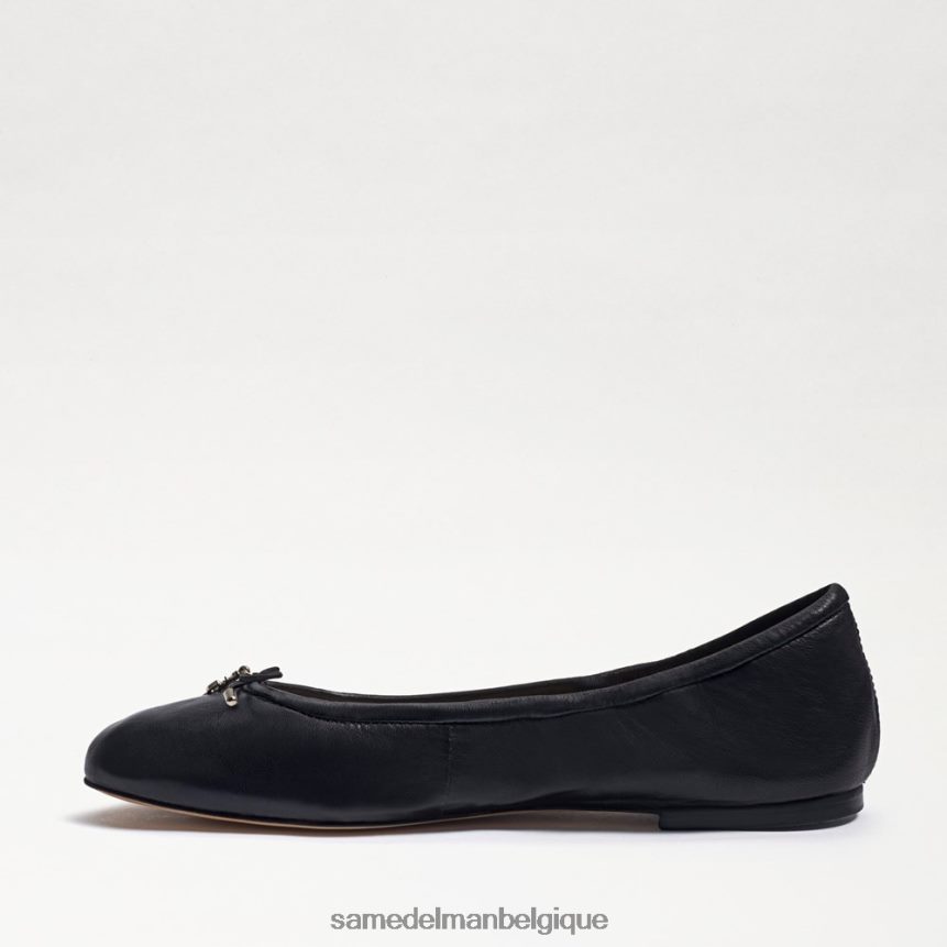 ballerines Felicia Sam Edelman femmes Cuir noir JZ0XZ0127 chaussure