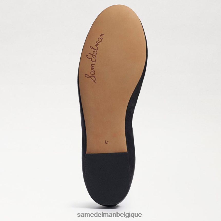 ballerines Felicia Sam Edelman femmes Cuir noir JZ0XZ0127 chaussure