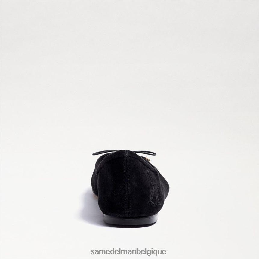 ballerines Felicia Sam Edelman femmes Suède noir JZ0XZ0133 chaussure