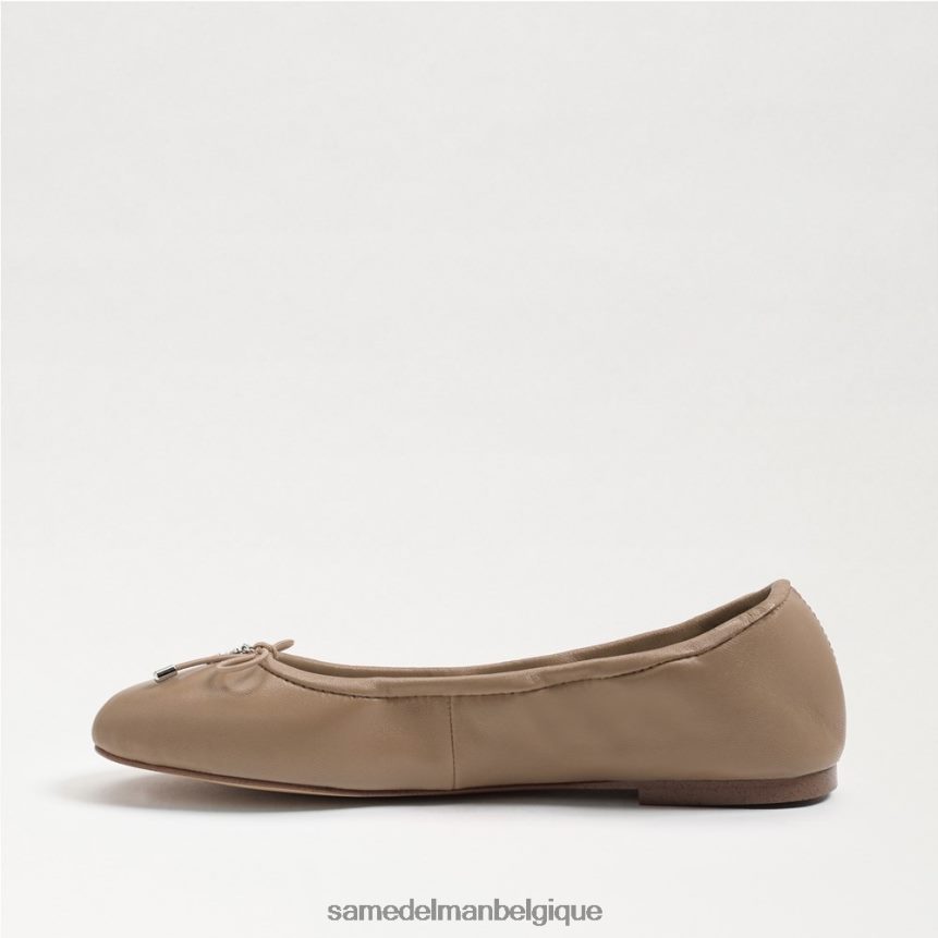 ballerines Felicia Sam Edelman femmes cuir beige souple JZ0XZ0125 chaussure