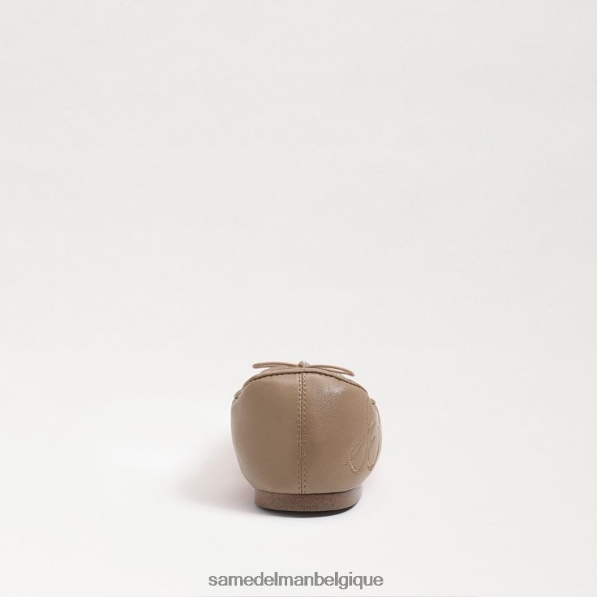 ballerines Felicia Sam Edelman femmes cuir beige souple JZ0XZ0125 chaussure