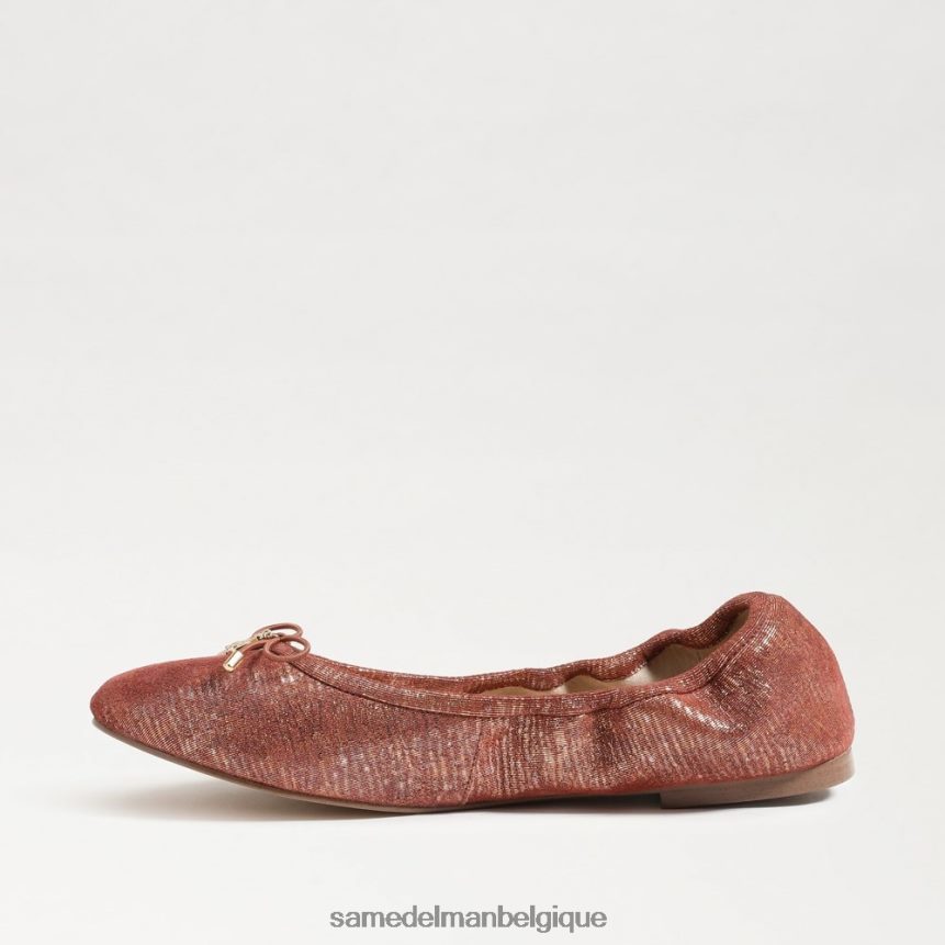 ballerines Felicia Sam Edelman femmes rose rouille JZ0XZ0130 chaussure