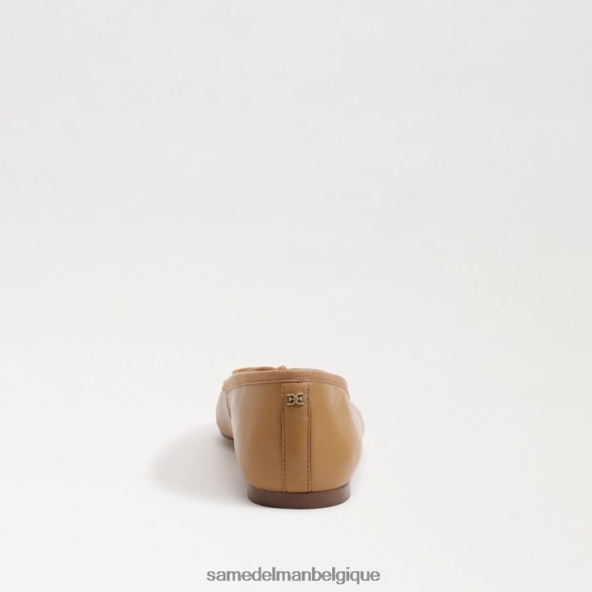 ballerines felicia luxe Sam Edelman femmes bronzage chamois JZ0XZ0288 chaussure