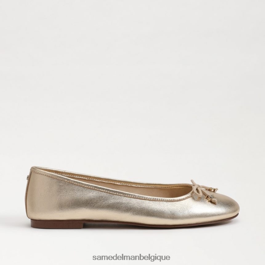 ballerines felicia luxe Sam Edelman femmes feuille d'or JZ0XZ0285 chaussure