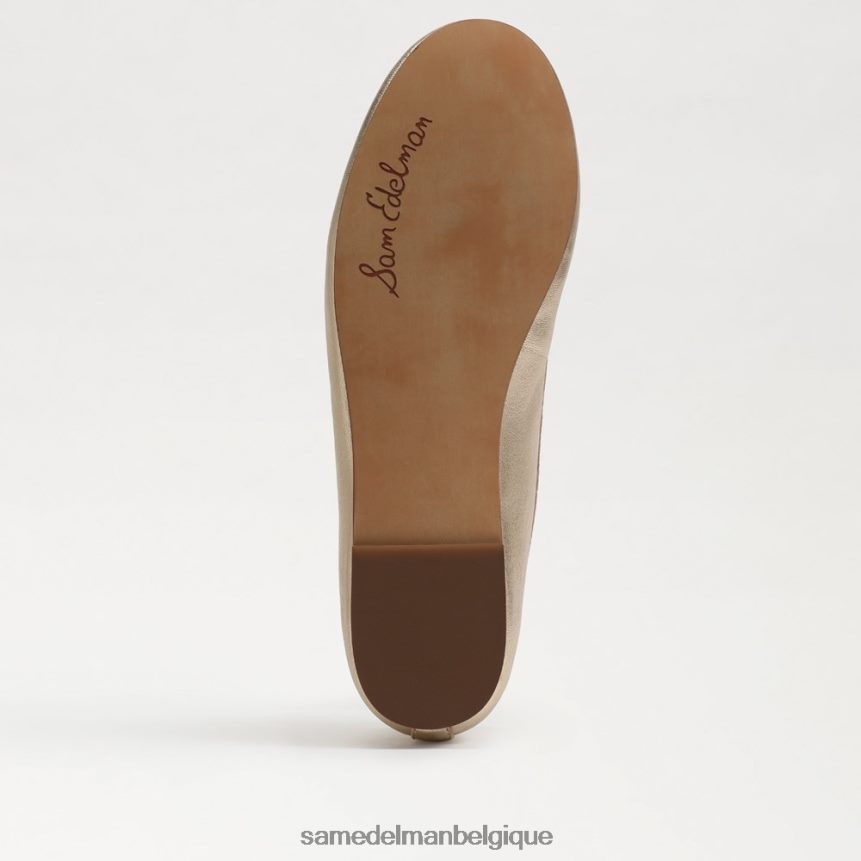ballerines felicia luxe Sam Edelman femmes feuille d'or JZ0XZ0285 chaussure