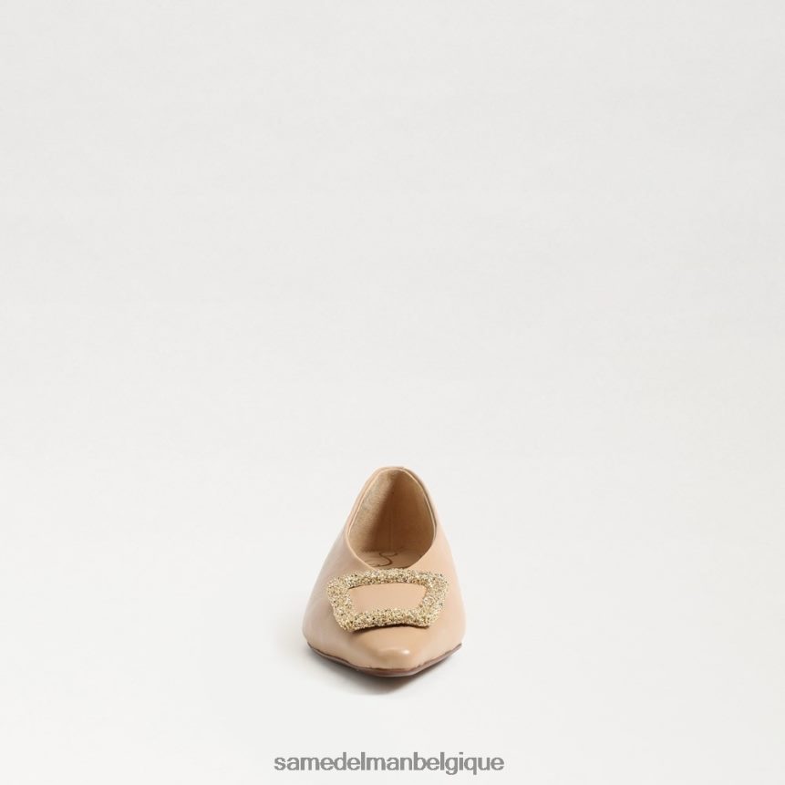 janina bout pointu plat Sam Edelman femmes macadamia JZ0XZ0393 chaussure
