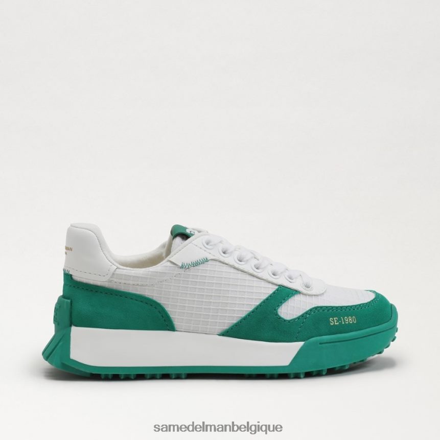 baskets Layla Sam Edelman femmes vert blanc JZ0XZ0267 chaussure