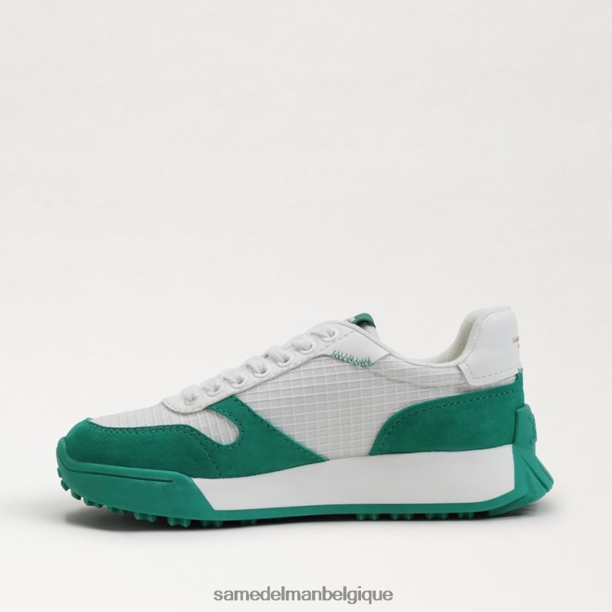 baskets Layla Sam Edelman femmes vert blanc JZ0XZ0267 chaussure