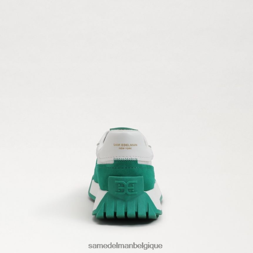 baskets Layla Sam Edelman femmes vert blanc JZ0XZ0267 chaussure