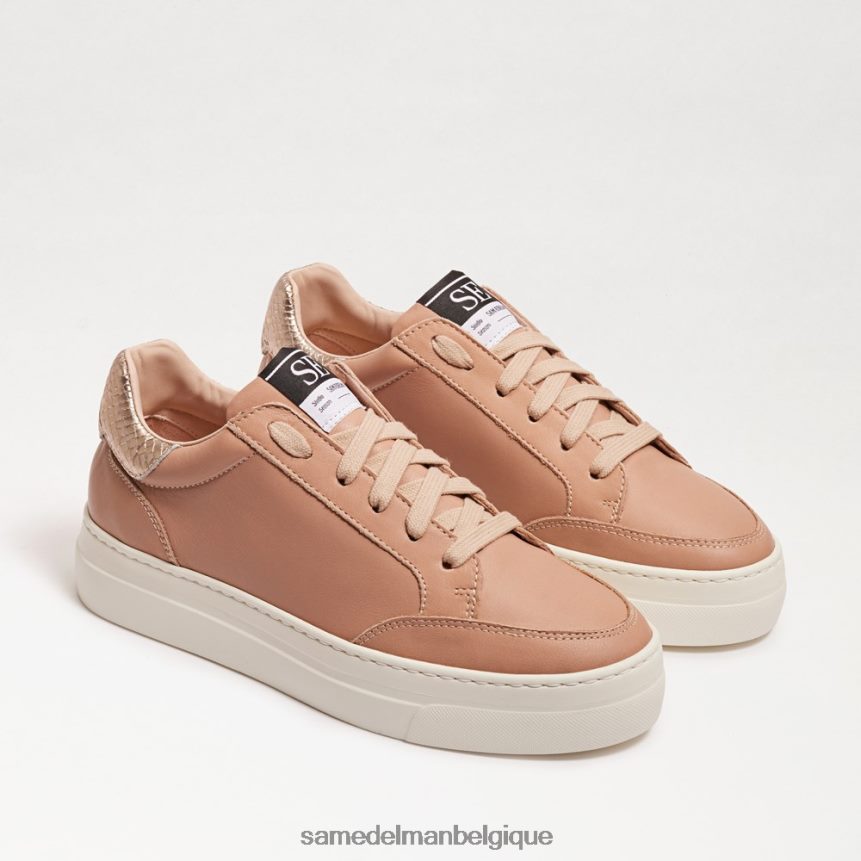 baskets Wess Sam Edelman femmes beige bord de mer JZ0XZ0456 chaussure