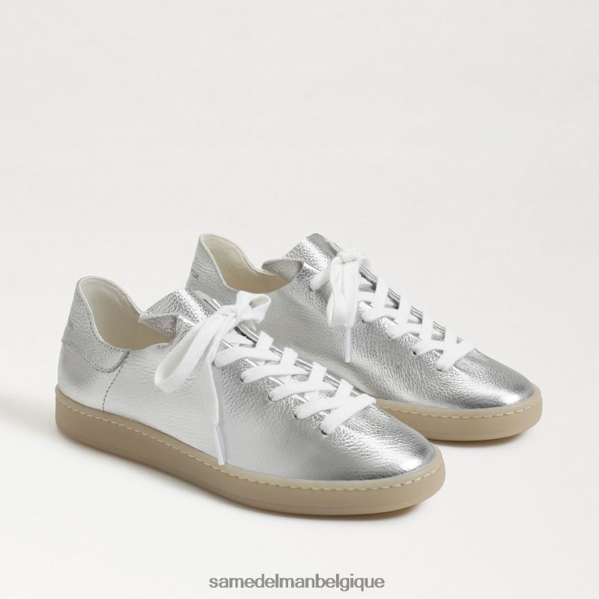 baskets à lacets Jaxon Sam Edelman femmes argent doux JZ0XZ0531 chaussure