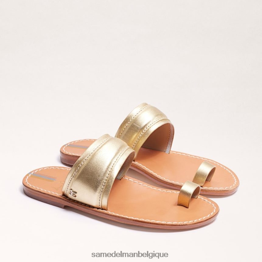 sandale à anneau d'orteil margit Sam Edelman femmes ambre or JZ0XZ0257 chaussure