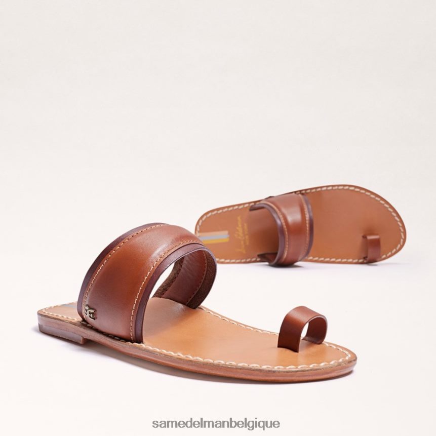 sandale à anneau d'orteil margit Sam Edelman femmes brun érable JZ0XZ0261 chaussure