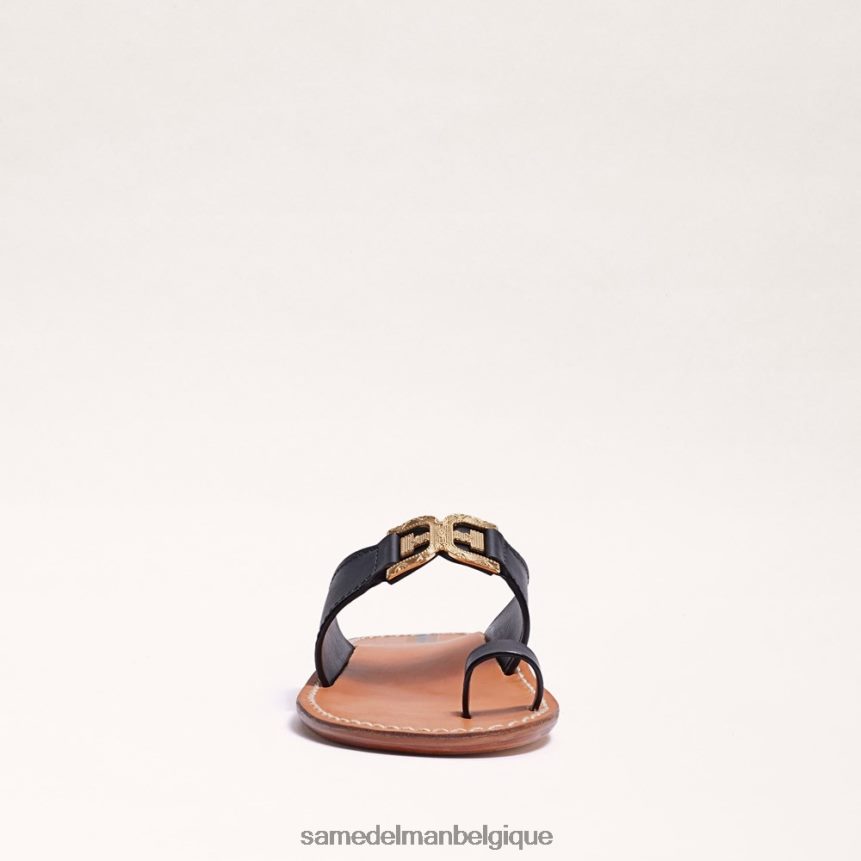 sandale à anneau d'orteil maxime Sam Edelman femmes noir JZ0XZ0255 chaussure