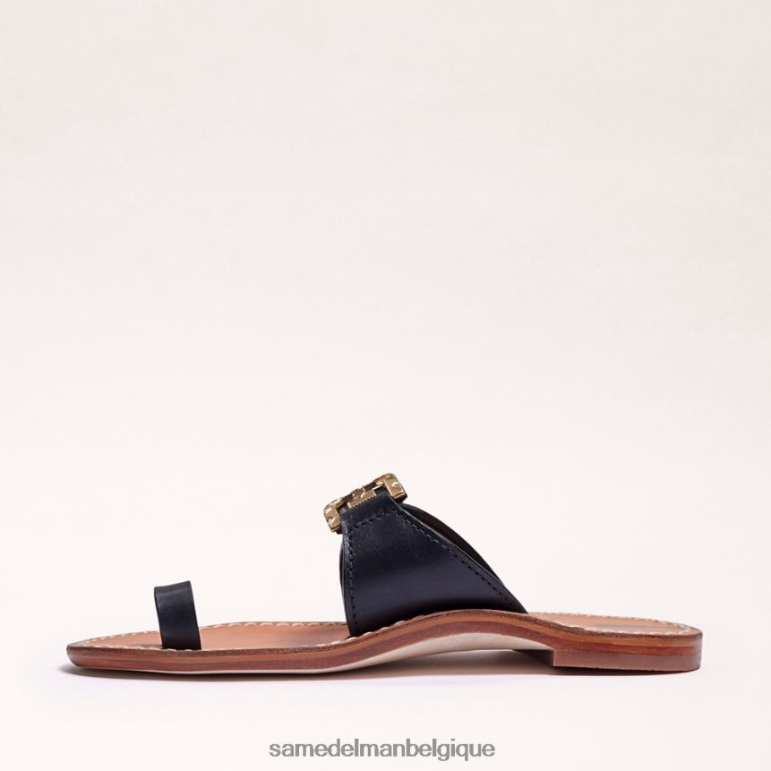 sandale à anneau d'orteil maxime Sam Edelman femmes noir JZ0XZ0255 chaussure