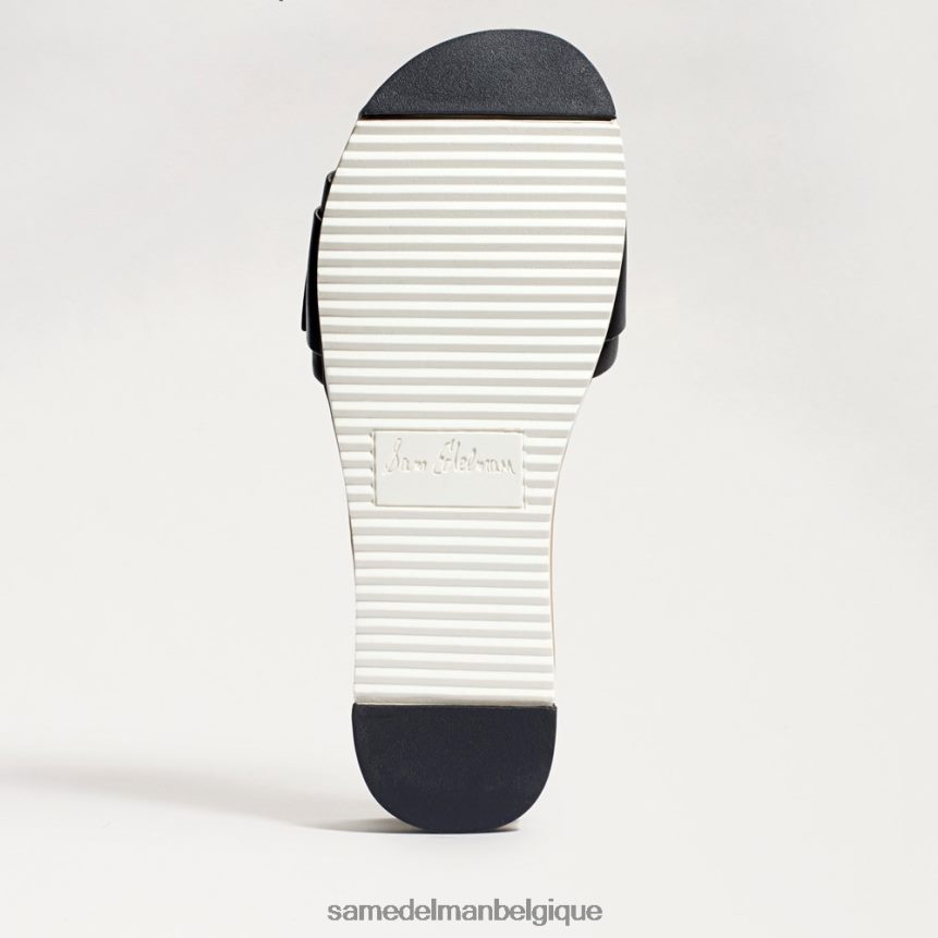 sandale ariane Sam Edelman femmes Cuir noir JZ0XZ0183 chaussure