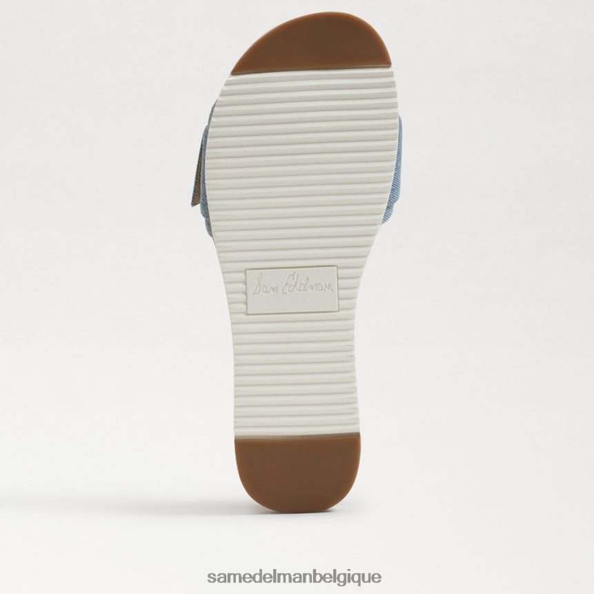 sandale ariane Sam Edelman femmes bleu montrose JZ0XZ0180 chaussure