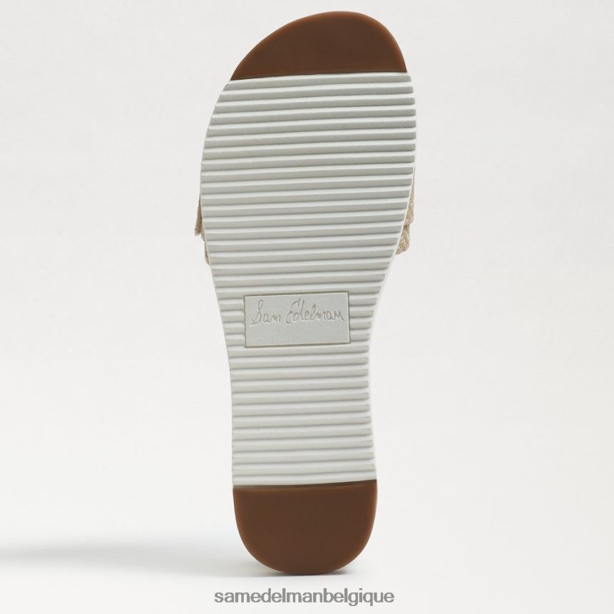 sandale ariane Sam Edelman femmes coquille d'oeuf tissée JZ0XZ0179 chaussure