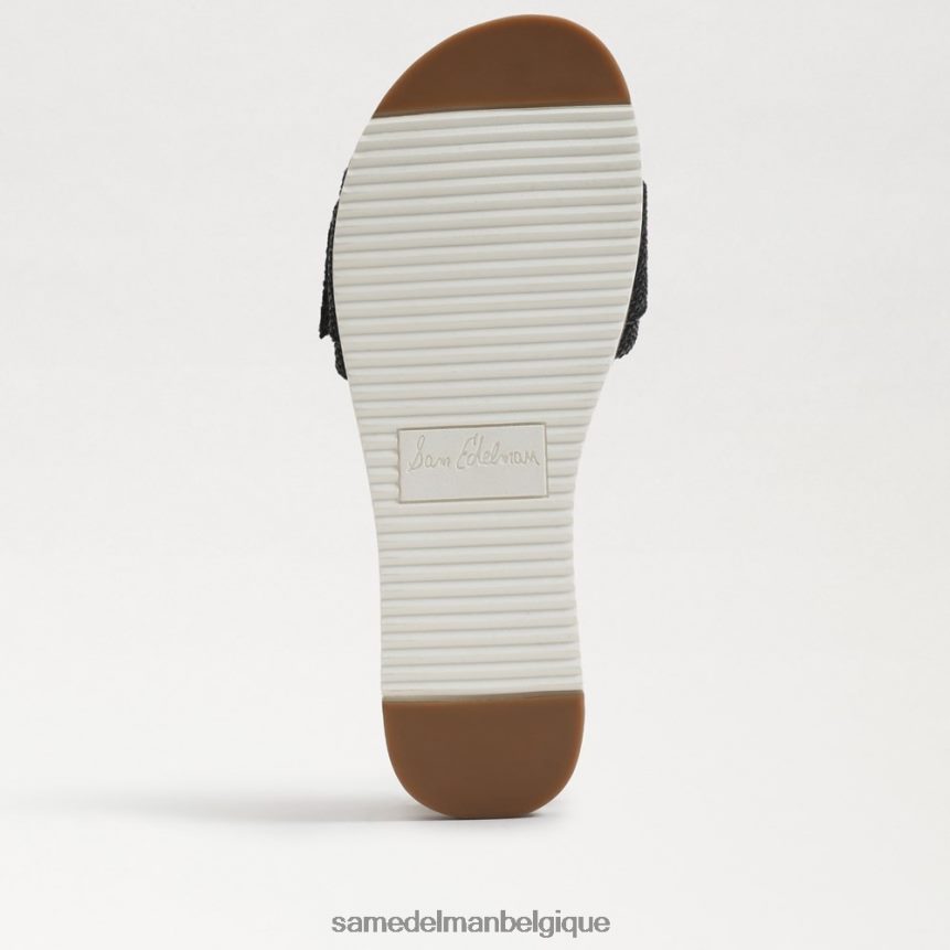 sandale ariane Sam Edelman femmes tissage noir JZ0XZ0184 chaussure