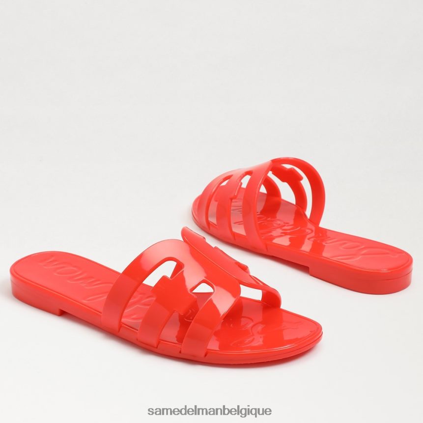 sandale bay jelly Sam Edelman femmes coquelicot brillant JZ0XZ0221 chaussure