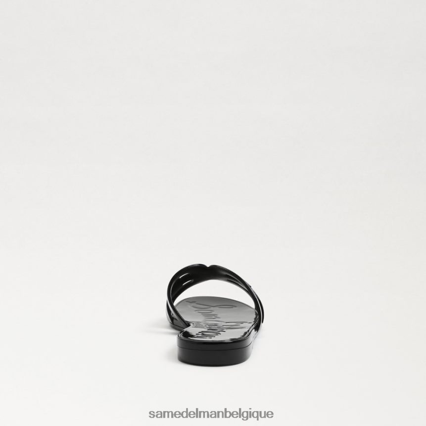 sandale bay jelly Sam Edelman femmes noir brillant JZ0XZ0222 chaussure