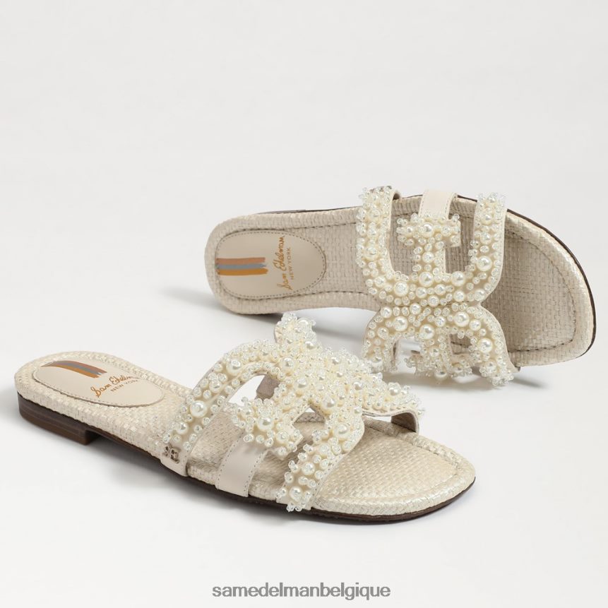sandale bay perla Sam Edelman femmes ivoire moderne JZ0XZ0498 chaussure