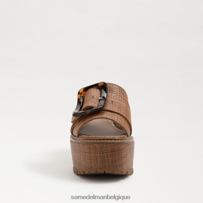 sandale compensée espadrille Livi Sam Edelman femmes tissage cuoio JZ0XZ0340 chaussure