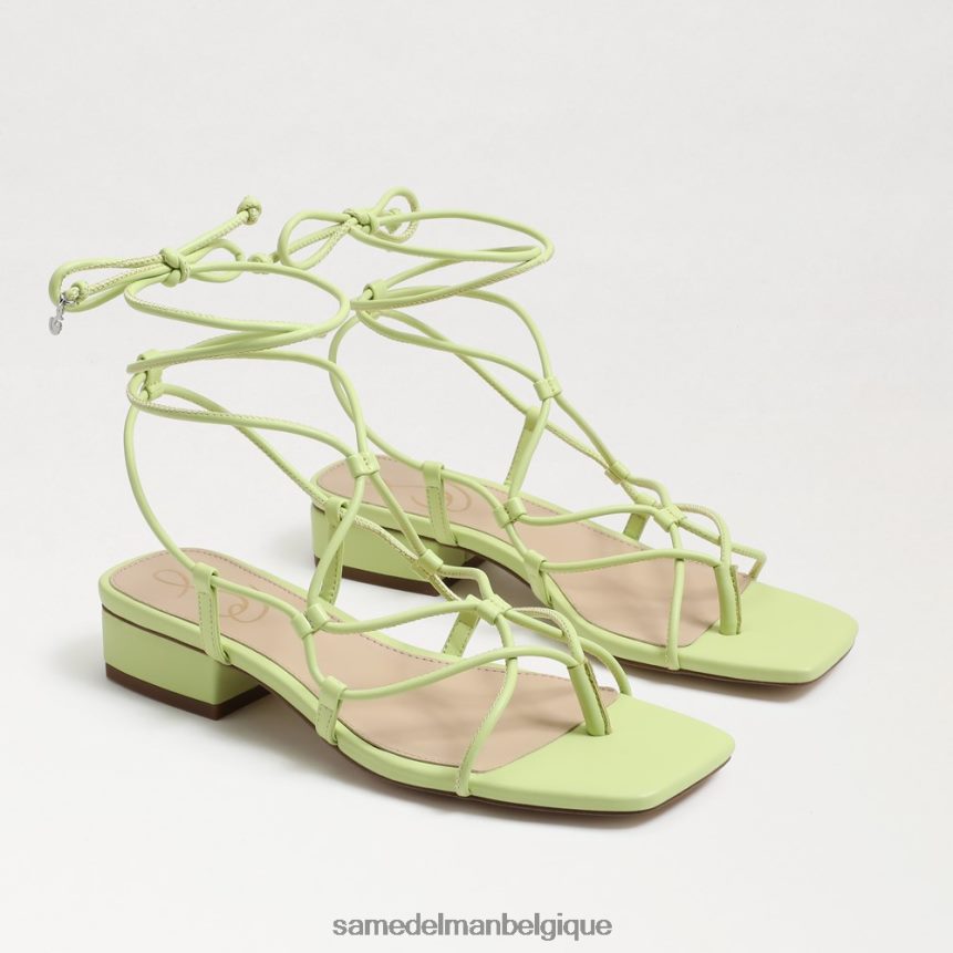 sandale daffy Sam Edelman femmes cuir de kiwi JZ0XZ0423 chaussure