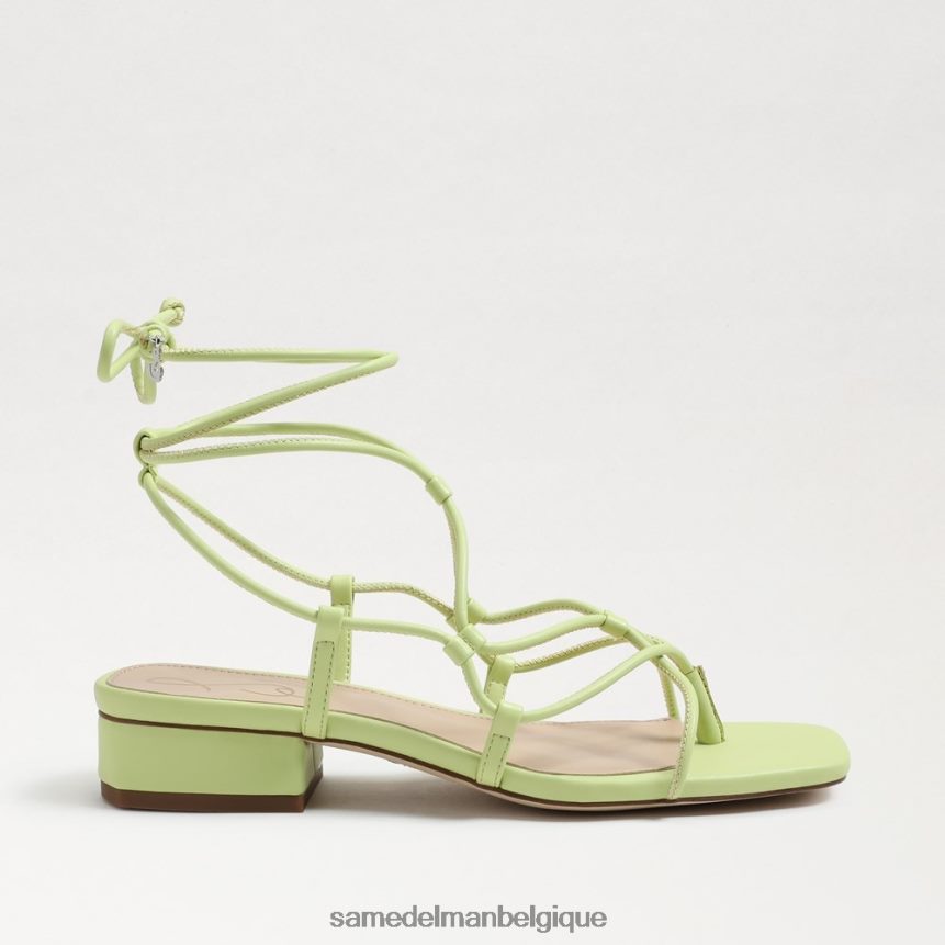 sandale daffy Sam Edelman femmes cuir de kiwi JZ0XZ0423 chaussure