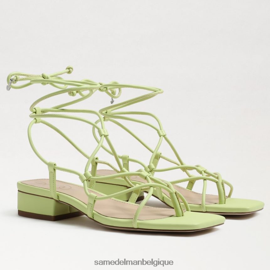 sandale daffy Sam Edelman femmes cuir de kiwi JZ0XZ0423 chaussure