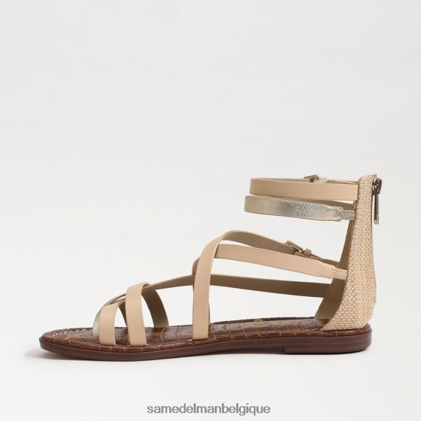 sandale de gladiateur gibbs Sam Edelman femmes sable naturel JZ0XZ0529 chaussure