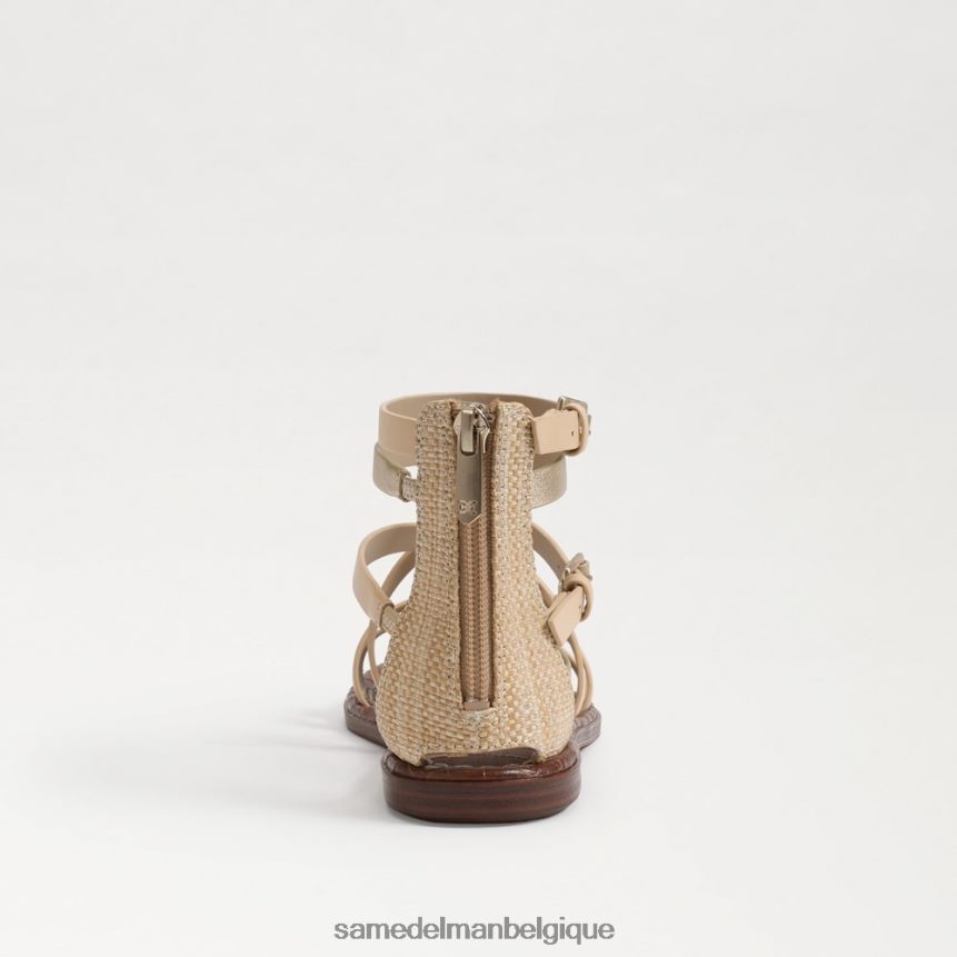 sandale de gladiateur gibbs Sam Edelman femmes sable naturel JZ0XZ0529 chaussure