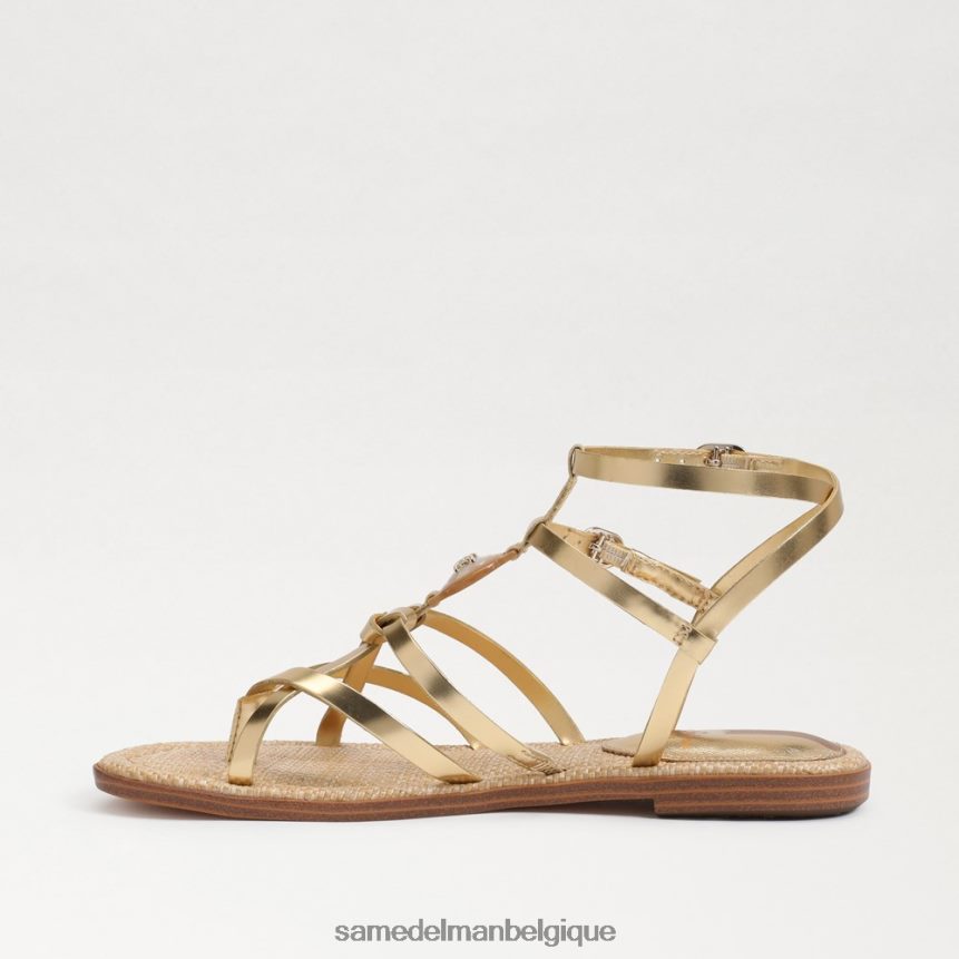 sandale de gladiateur gwen Sam Edelman femmes ambre or JZ0XZ0249 chaussure