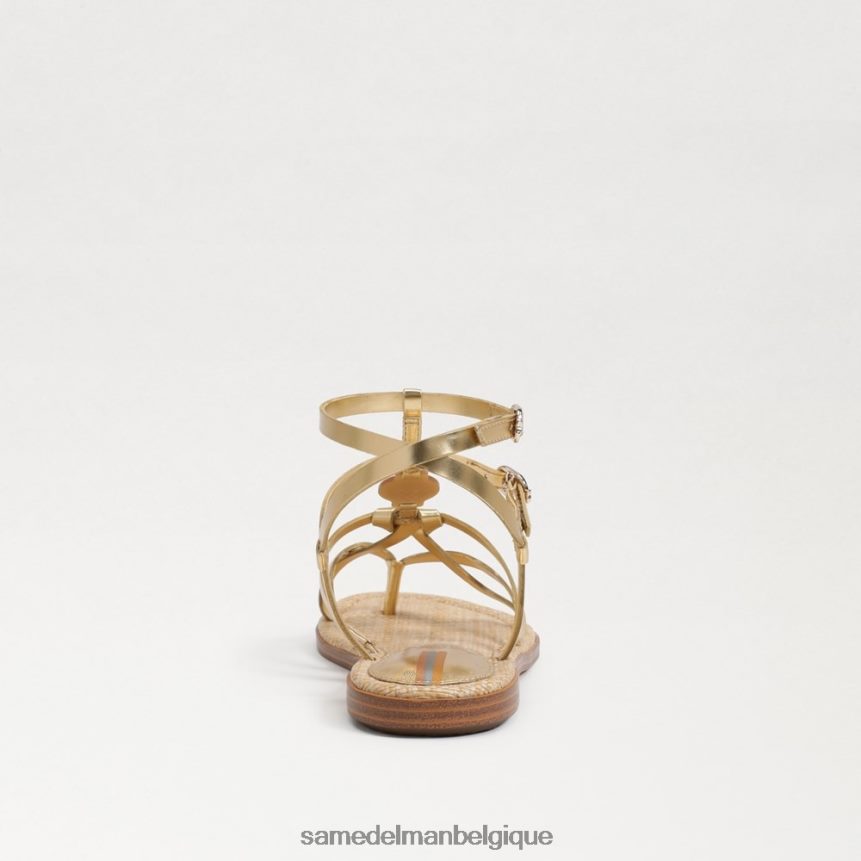 sandale de gladiateur gwen Sam Edelman femmes ambre or JZ0XZ0249 chaussure