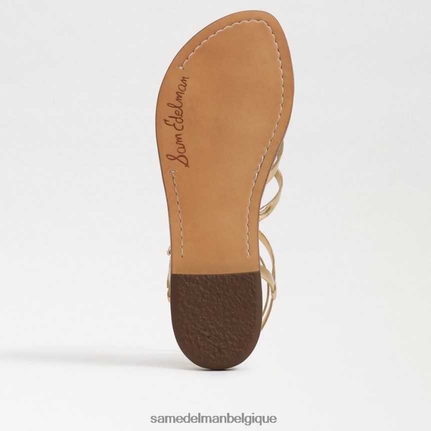 sandale de gladiateur gwen Sam Edelman femmes ambre or JZ0XZ0249 chaussure