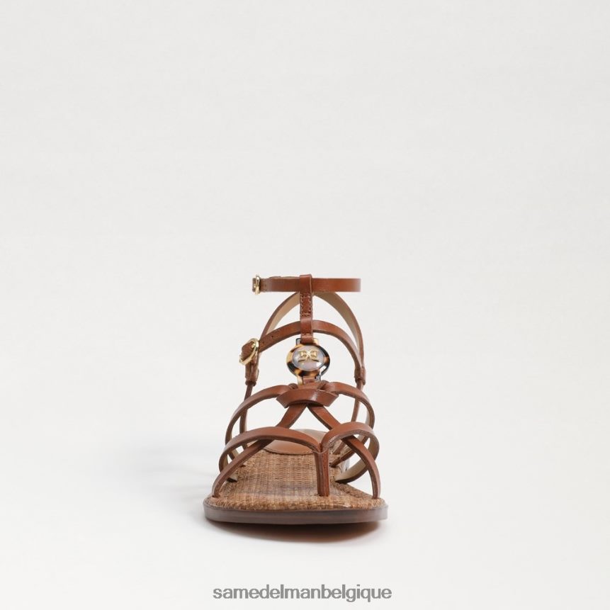 sandale de gladiateur gwen Sam Edelman femmes cognac riche JZ0XZ0247 chaussure