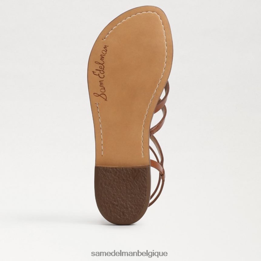 sandale de gladiateur gwen Sam Edelman femmes cognac riche JZ0XZ0247 chaussure