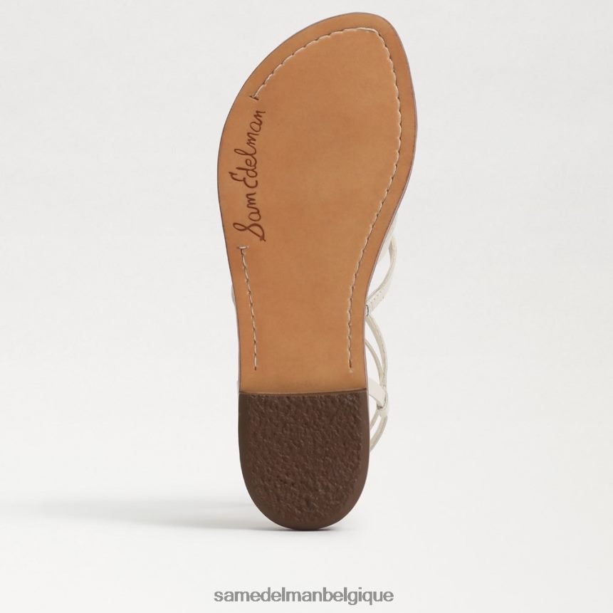 sandale de gladiateur gwen Sam Edelman femmes ivoire moderne JZ0XZ0250 chaussure