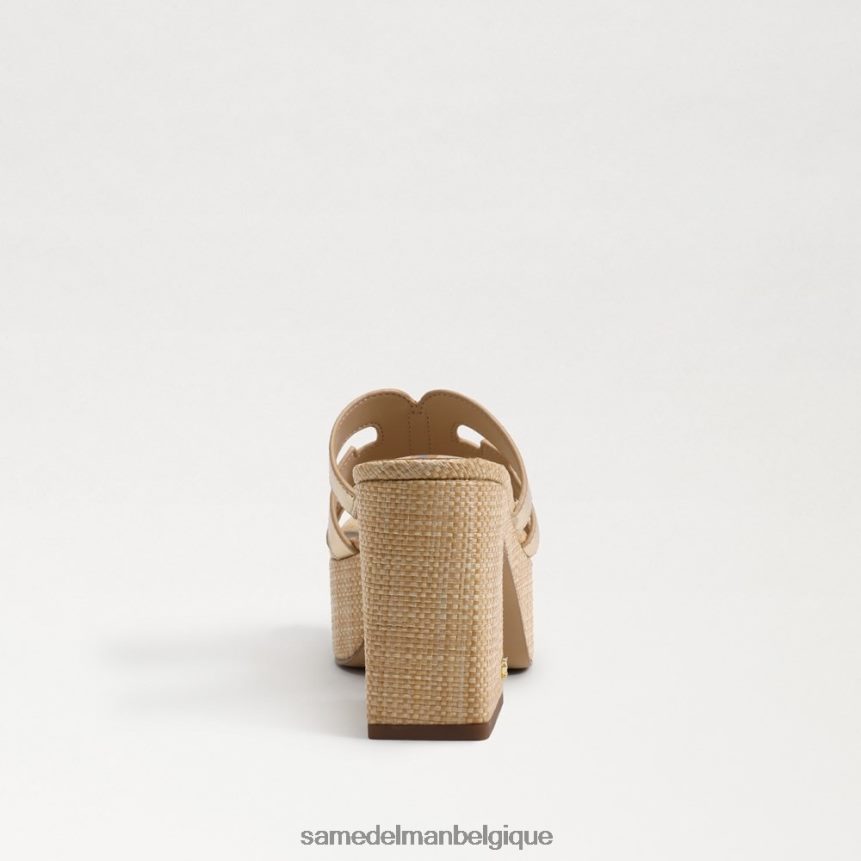 sandale de plate-forme de développement Sam Edelman femmes feuille d'or JZ0XZ0547 chaussure