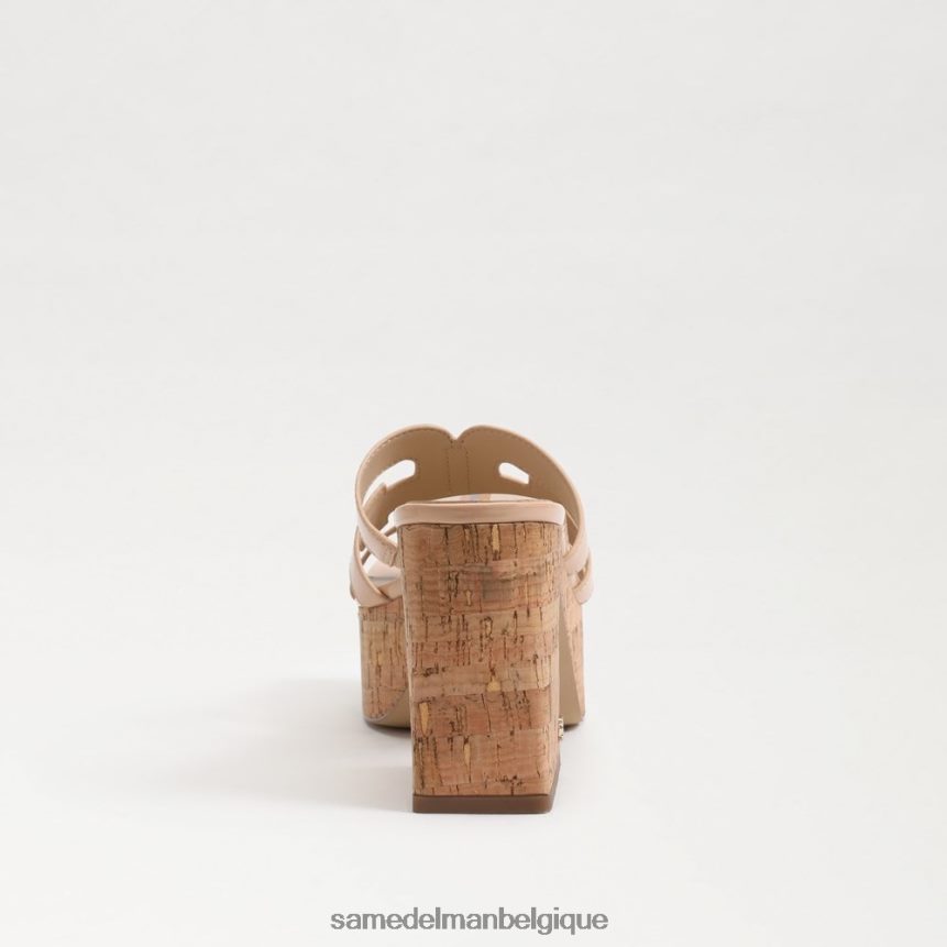 sandale de plate-forme de développement Sam Edelman femmes vernis beige blush JZ0XZ0549 chaussure