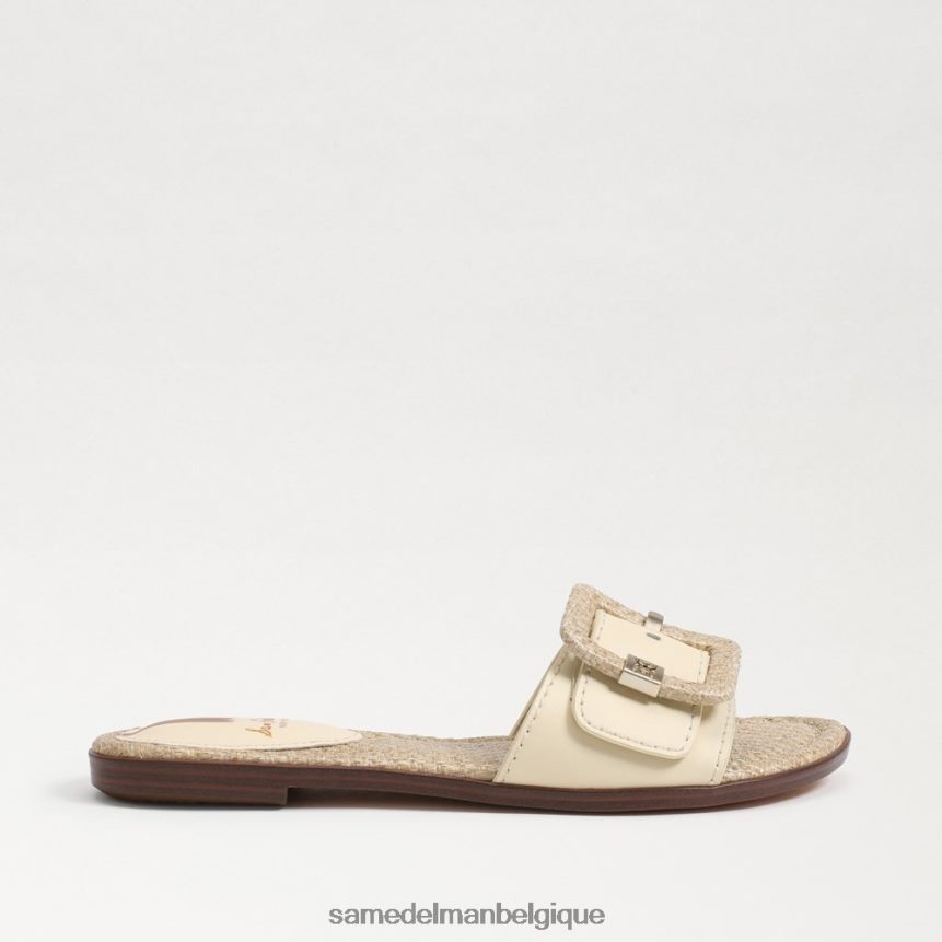 sandale à enfiler Gaige Sam Edelman femmes blé blanchi JZ0XZ032 chaussure