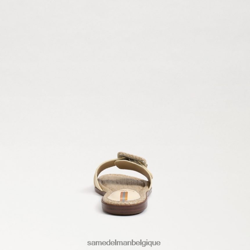 sandale à enfiler Gaige Sam Edelman femmes blé blanchi JZ0XZ032 chaussure