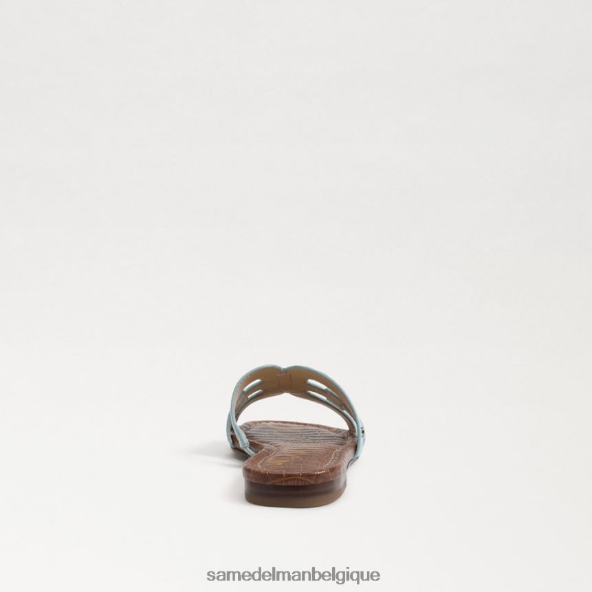 sandale à enfiler baie Sam Edelman femmes bleu écume de mer JZ0XZ06 chaussure