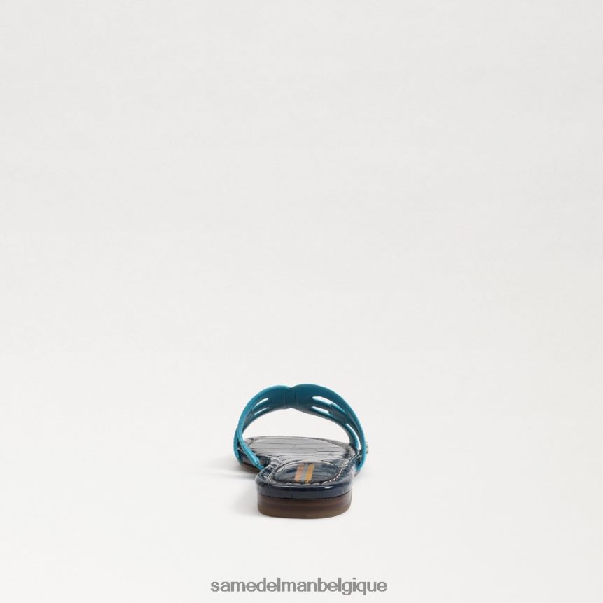 sandale à enfiler baie Sam Edelman femmes bleu/marine hudson JZ0XZ08 chaussure