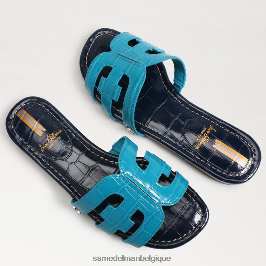 sandale à enfiler baie Sam Edelman femmes bleu/marine hudson JZ0XZ08 chaussure