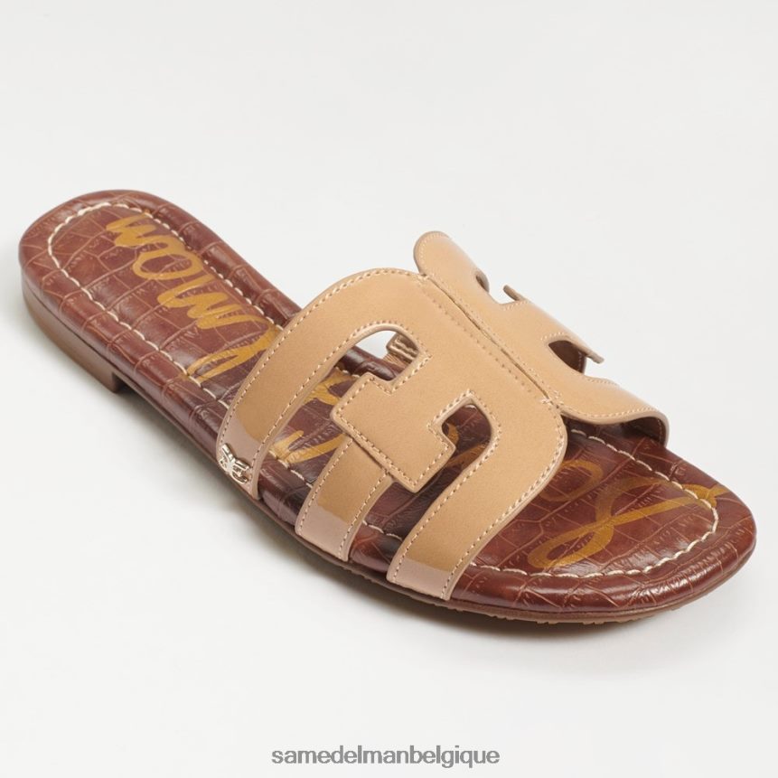 sandale à enfiler baie Sam Edelman femmes brevet d'amande JZ0XZ020 chaussure