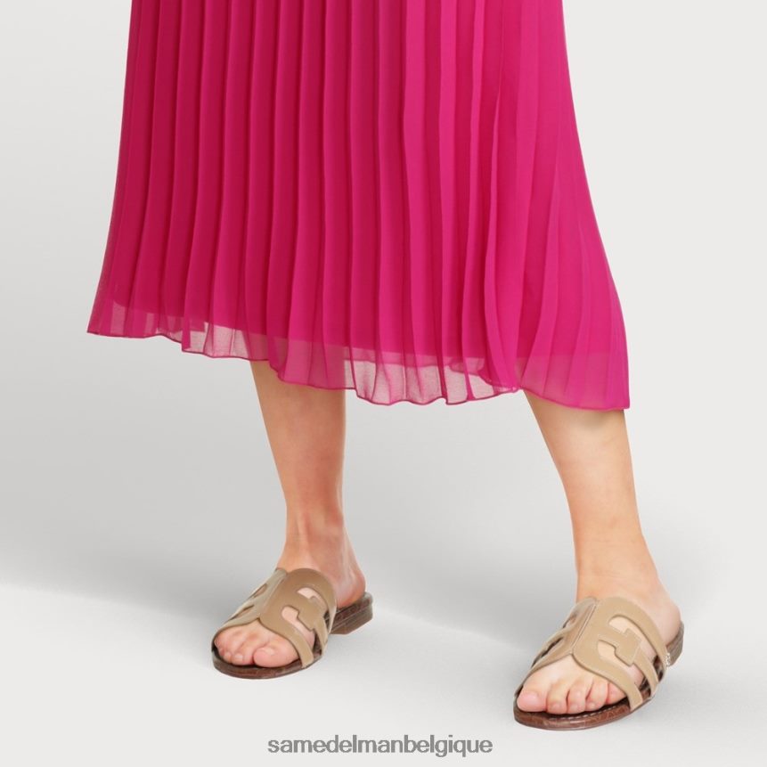 sandale à enfiler baie Sam Edelman femmes brevet d'amande JZ0XZ020 chaussure