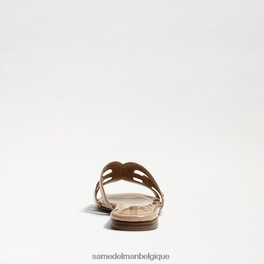 sandale à enfiler baie Sam Edelman femmes brevet d'amande JZ0XZ0378 chaussure