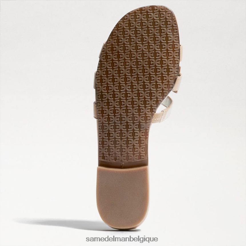 sandale à enfiler baie Sam Edelman femmes brevet d'amande JZ0XZ0378 chaussure